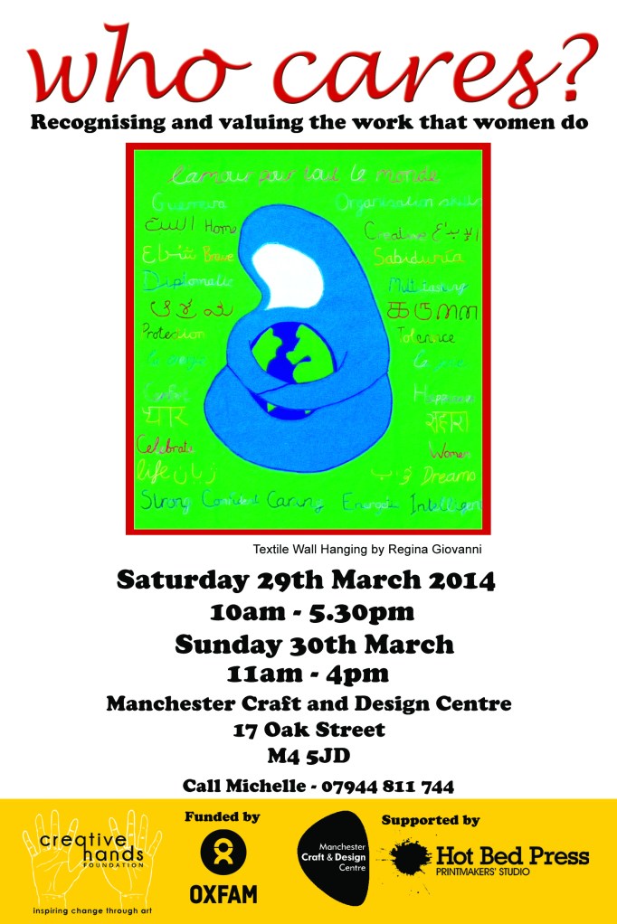 Exhibition Recognising and valuing the work that women do.